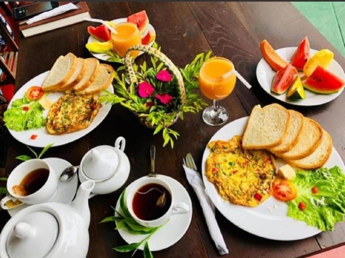 Breakfast meal, blissfull Ridge Bungalow Kandy, K.F.G. & G. Korale