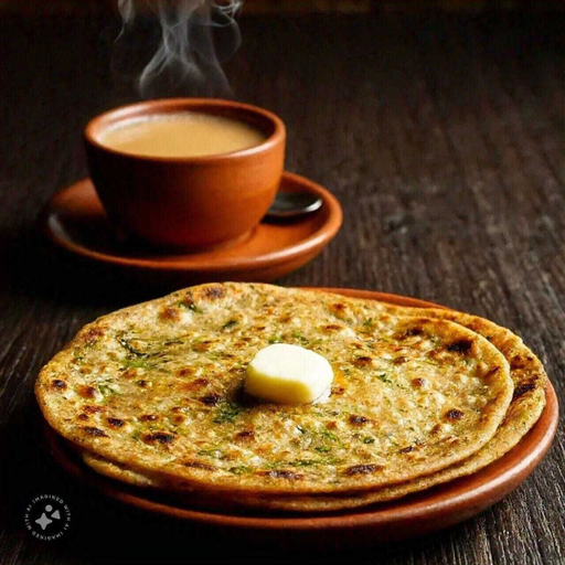 Breakfast meal, Hotel Brij Vaas, Mathura