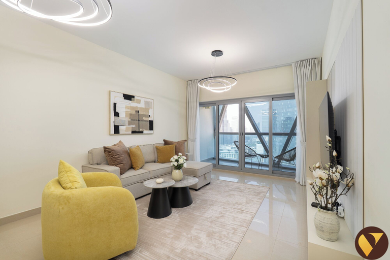 Living area 4, Vogue Park Tower near DIFC Metro Station, Dubai