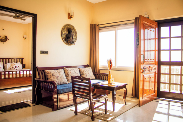 Living area, Peace stay By Lake Hill Bhimtal, Nainital