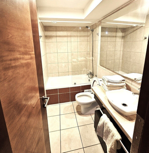 Bathroom, Manuel Montt apartrent, Santiago