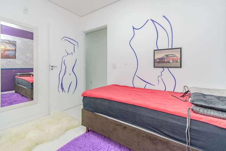Room 3, Apto Pet Friendly a 350m da Praia de Canasvieiras, Florianopolis