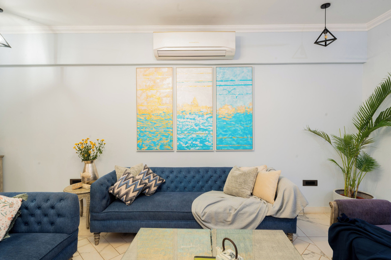 Living area 4, ELIVAAS Bauhinia 5 BHK Pvt Pool Villa, North Goa