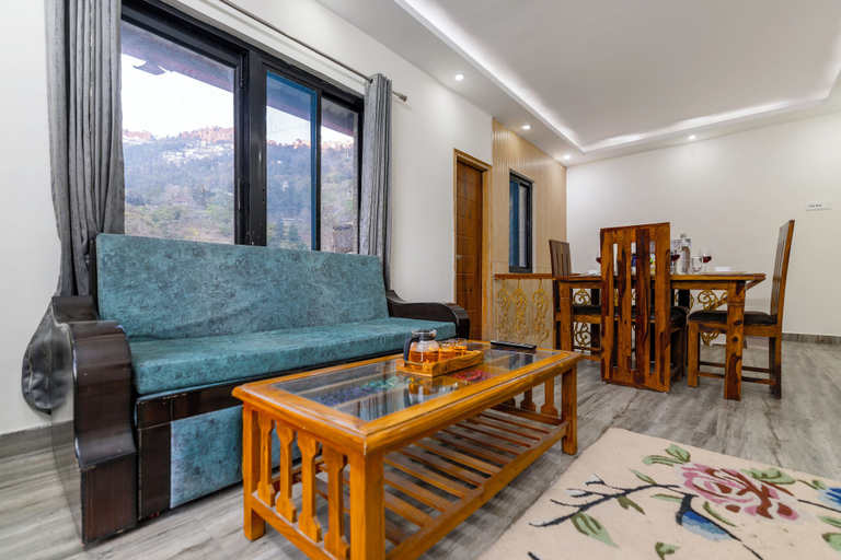 Living area 3, Alaya Stays Vyasa Duplex With Views, Dehradun