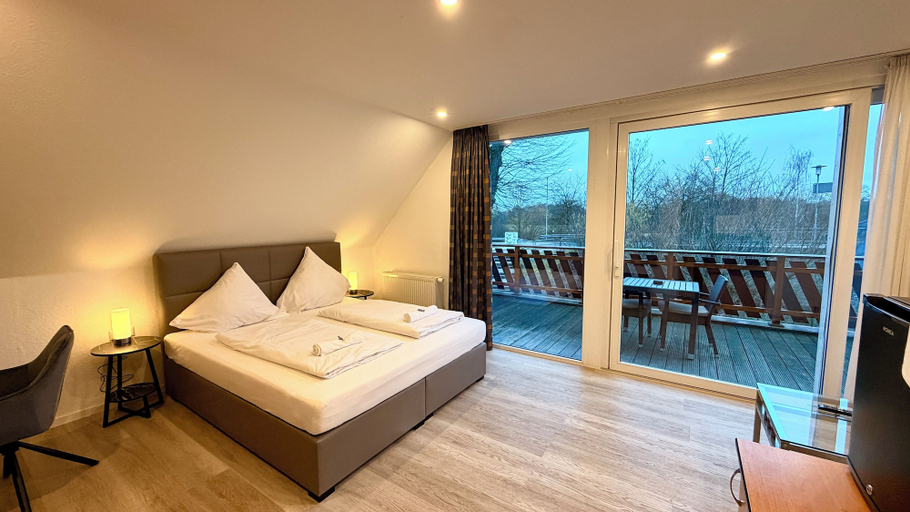 Bedroom 4, Bootshaus Hamm, Hamm