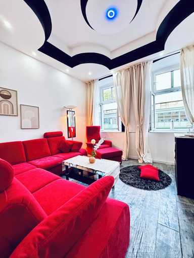 View from room, Cozy 1BR With Living Room Long Stay AKH, Wien