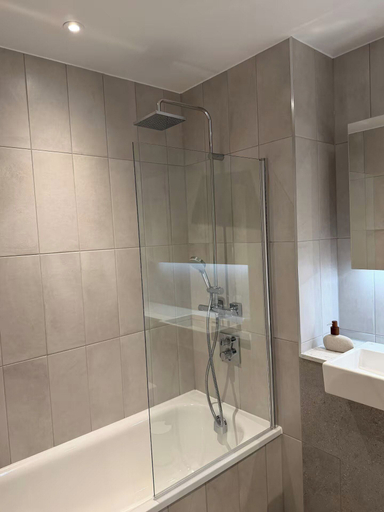Bathroom 5, Modern City Apartment in Manchester, Manchester