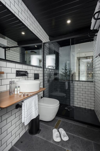 Bathroom 3, Hotel Cinnah, Çankaya