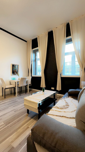 Living area 5, Stylish 1BR Long Stay Close to AKH, Wien