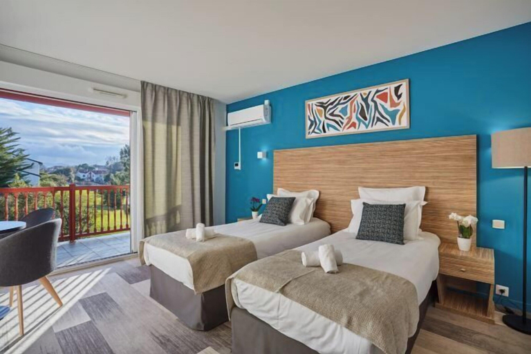 Bedroom 4, Hotel Erromardie Plage by Odalys, Pyrénées-Atlantiques