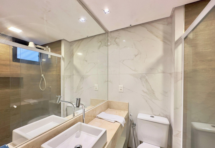 Bathroom, Condominio Aquaville Resort, Aquiraz