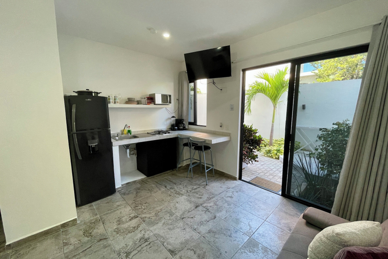 Private kitchen, Lavish Studio w Kitchen Downtown 1, Isla Mujeres