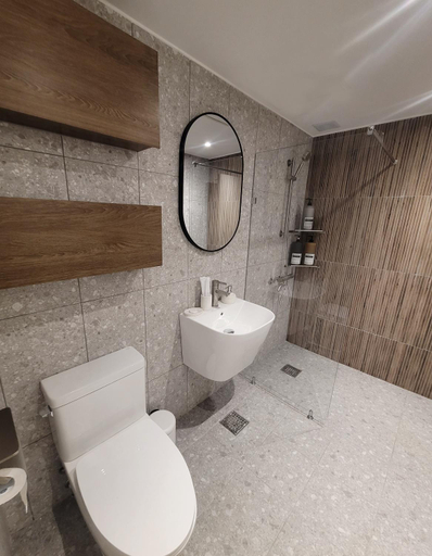 Bathroom 3, Hongdae Sky apartment, Mapo