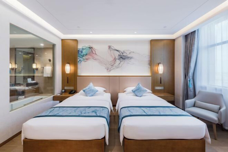 Bedroom 2, Lihua Jianguo Hotel, Suzhou