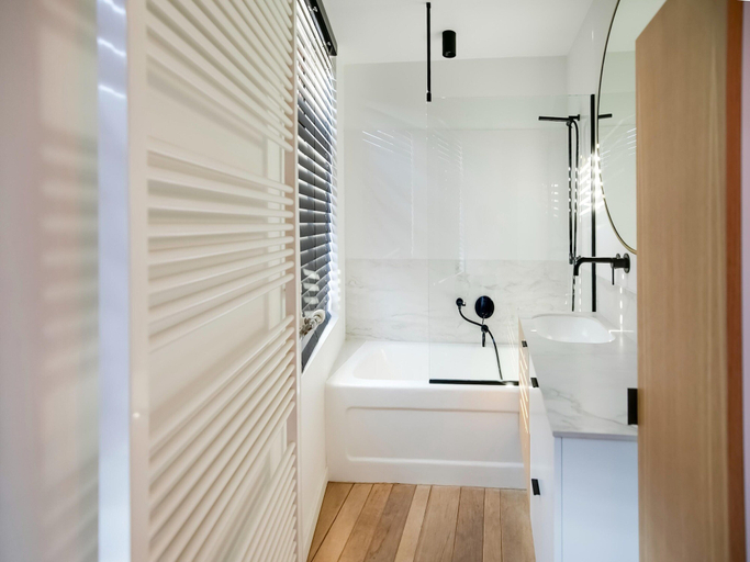Bathroom 2, Holiday Home in the Heart of Hasselt, Limburg