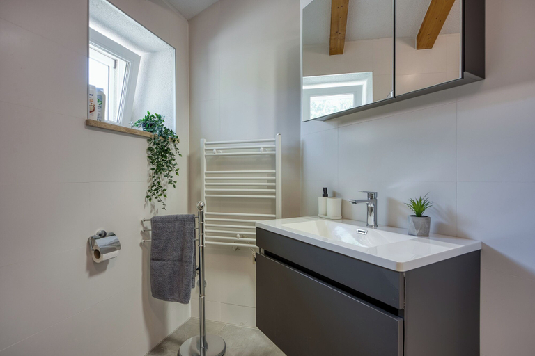 Bathroom 2, Stone Villa Galant with Pool, Lanišće