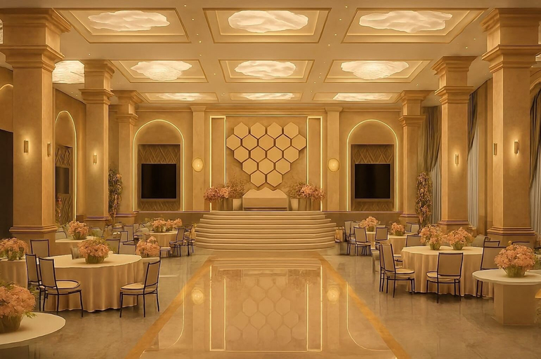 Banquet hall, Hibiscus Elite Hotel, Gautam Buddha Nagar