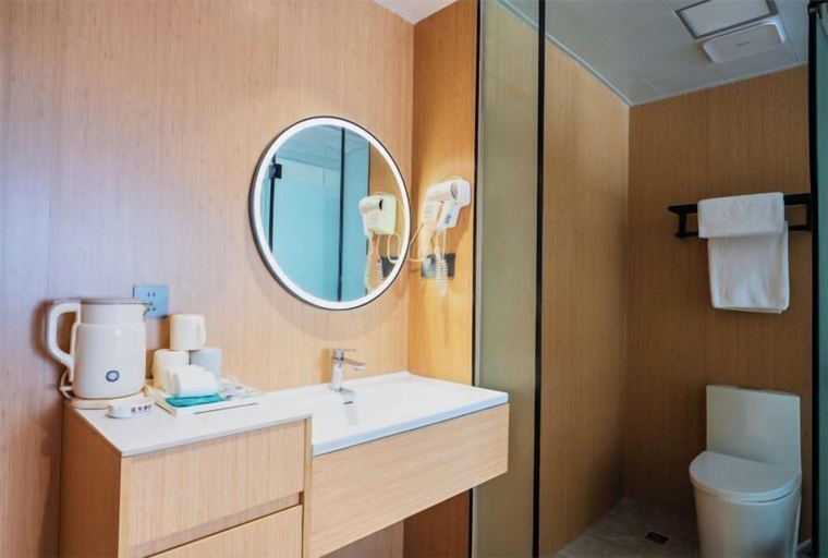 Bathroom 3, Jinlong Hotel, Longyan
