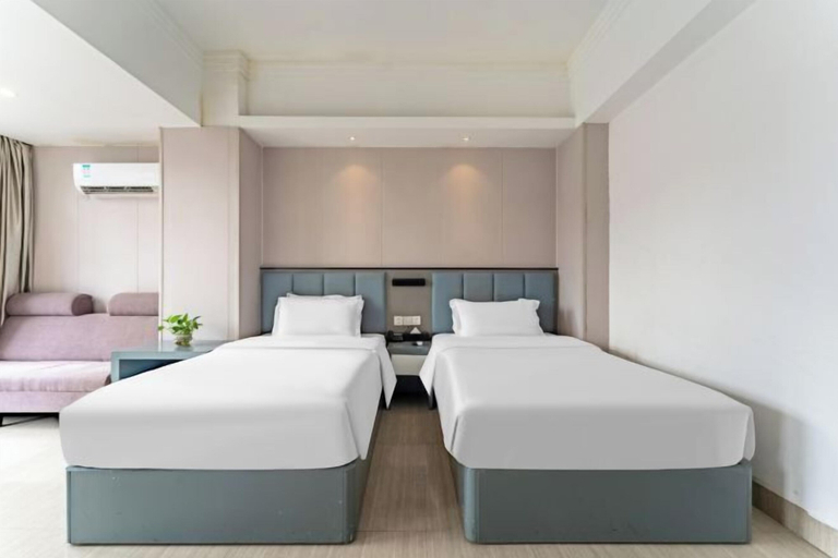 Bedroom 3, Wanpeng Hotel (Zhanjiang Suixi Quanfeng Plaza Branch), Zhanjiang