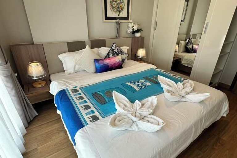 Bedroom 4, Astra Sky River Infinity Pool Sky City Apartment, Muang Chiang Mai