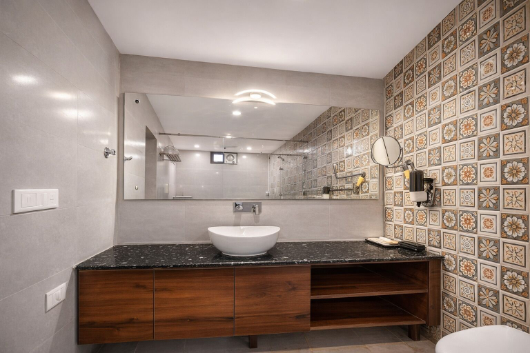 Bathroom 4, Corbett Selva Resort By DevStayz -Pet-Friendly Resort, Nainital