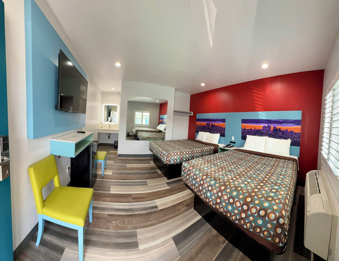 Bedroom 4, La Casa Motel Burbank Airport - LA, Los Angeles