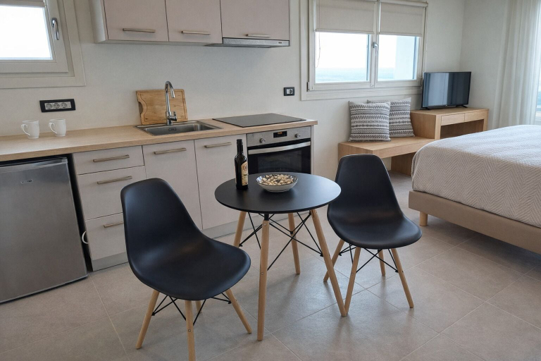 Private kitchen 5, Apeiron Akrotiri by Apeiron Hotels, South Aegean