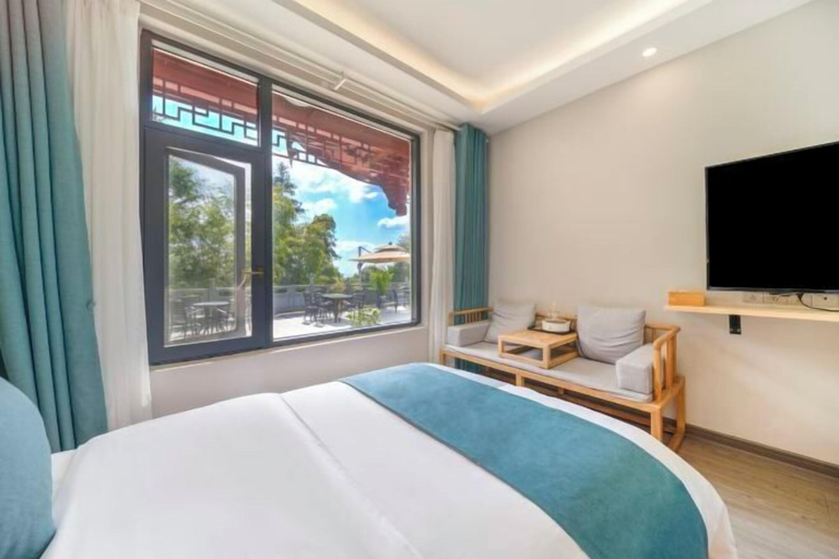 Bedroom 3, Jiuhua Mountain Tanxiangge Homestay (Roushen Hall), Chizhou