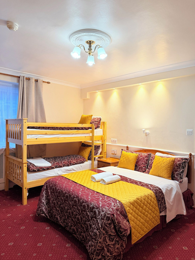 Bedroom 3, Europa House Hotel, London