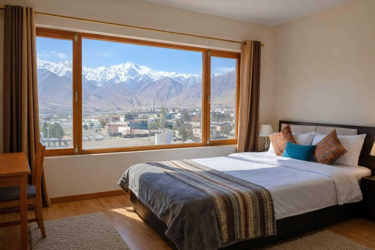 Bedroom 4, Hotel Malik Residency, Leh