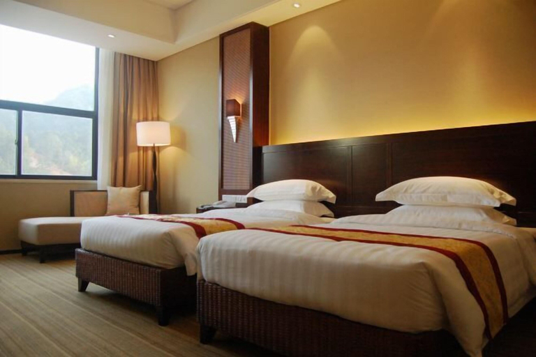 Bedroom 2, Kedu International Hot Spring Hotel, Longyan