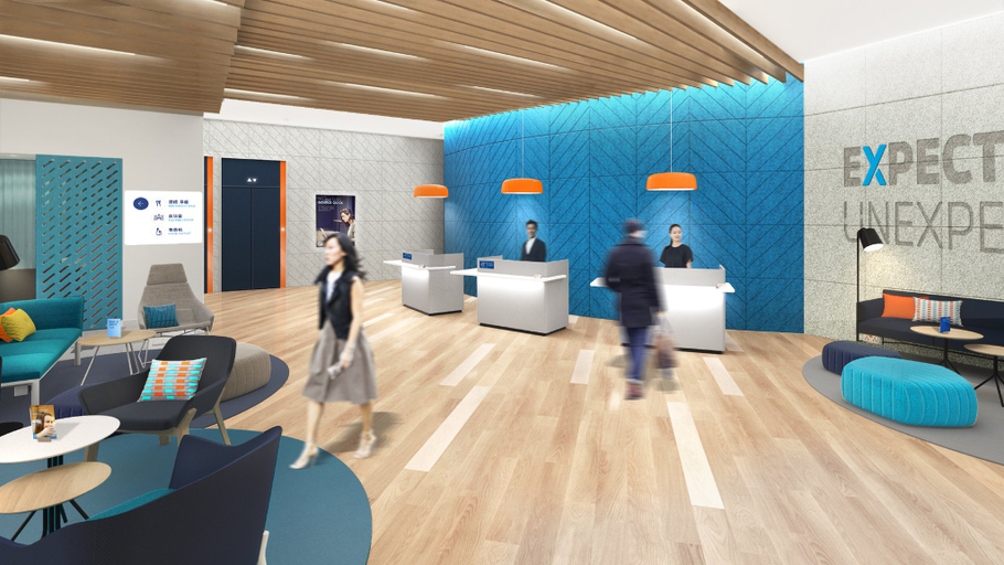 Lobby 3, Holiday Inn Express XINXIANG PINGYUAN NEW AREA by IHG, Xinxiang