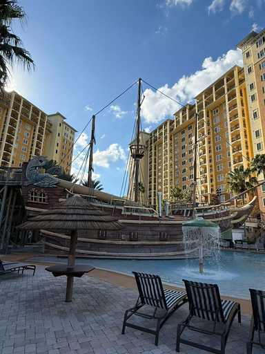 Room 4, 2bed 2bath Near Disney Piratepool Spa Balcony, Orange