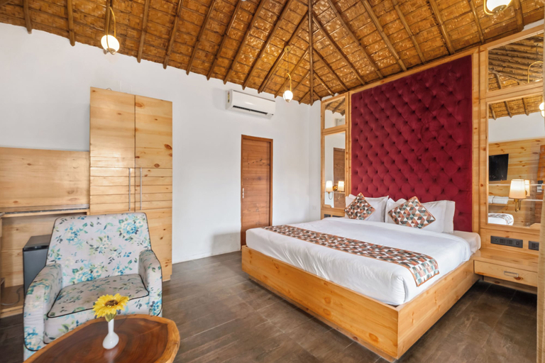 Bedroom 2, Corbett Selva Resort By DevStayz -Pet-Friendly Resort, Nainital