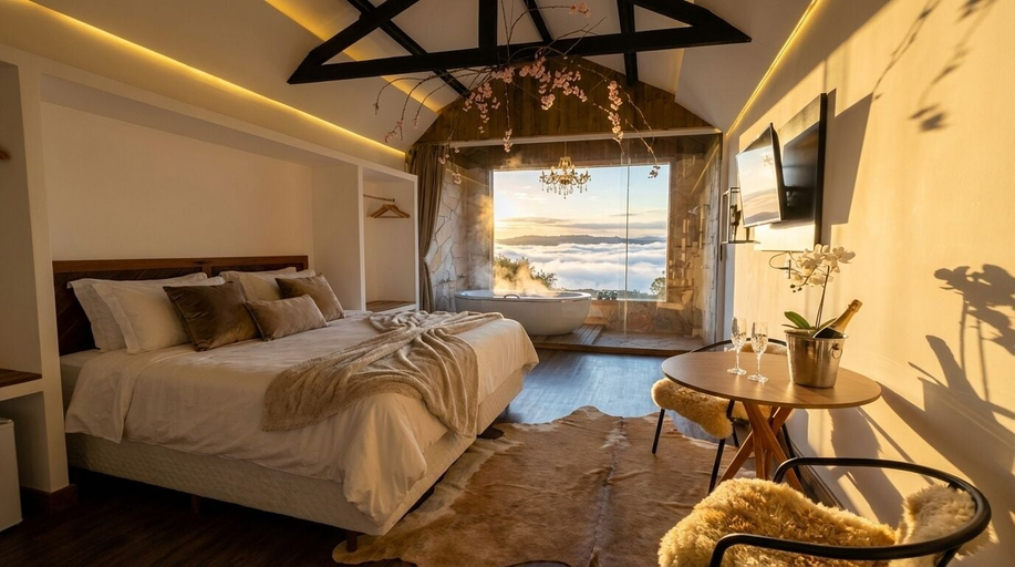 Bedroom 3, Villa Dolce Amore - Boutique Hotel, Campo Limpo Paulista