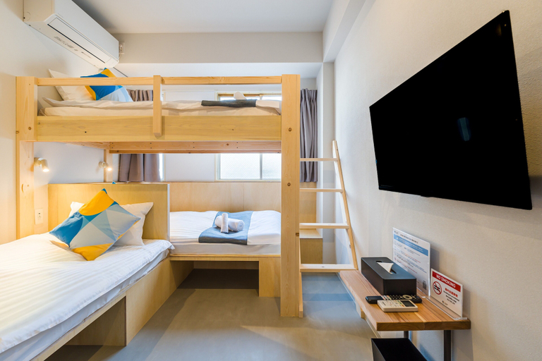 Bedroom 4, BAKURO - DOYANEN HOTELS, Osaka