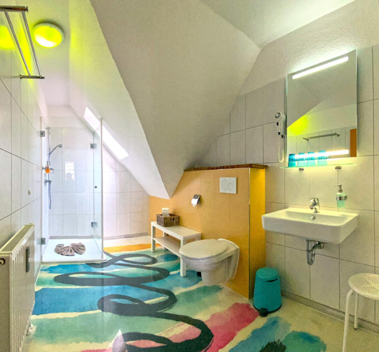 Bathroom, feels Beach Club Hotel, Rostock