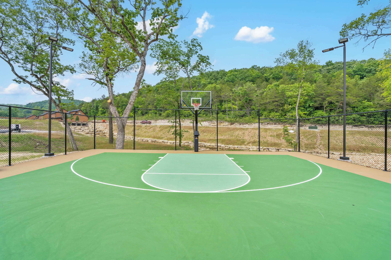 Sport court, Cozy Creekside Stay for 8, Taney