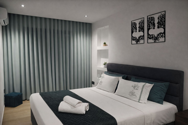 Bedroom 3, Captivating 2-bed Apartment in Tunis, Cité El Khadra
