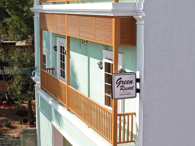 Exterior detail, Green Resort Pondicherry, Viluppuram