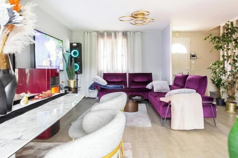 Living area 4, Maison Romantique entre deux fleuves chez l'habitant, Seine-et-Marne