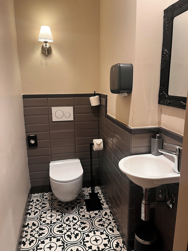 Bathroom 5, Hotel Nizza, Florence
