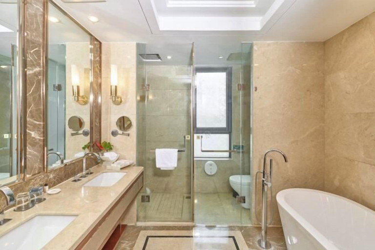 Bathroom 5, Mingdu Ziwei Garden Hotel, Changzhou