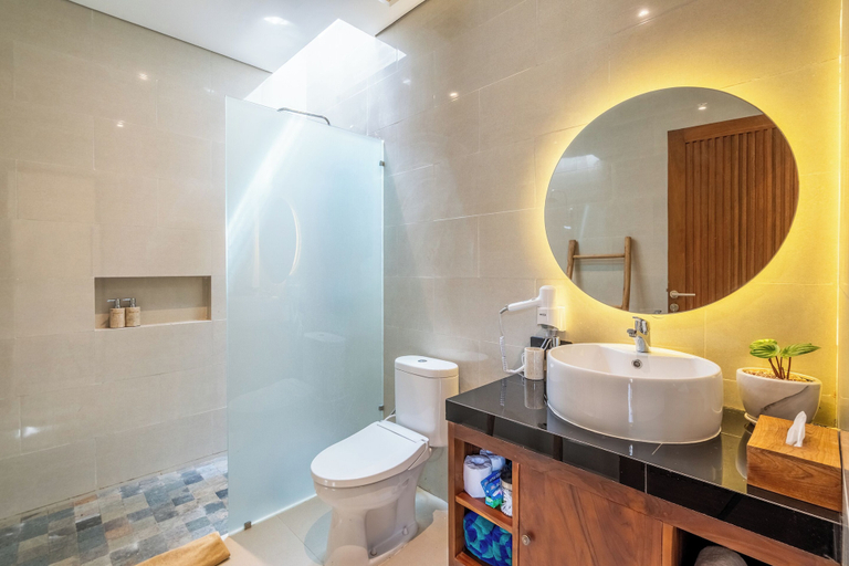 Bathroom 5, Solari Elephant Villa, Gianyar