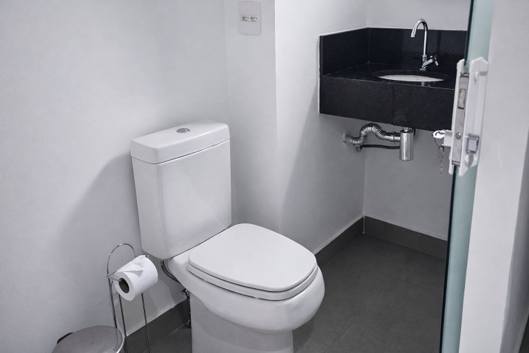 Bathroom, Elegance Suites Quatá, São Paulo