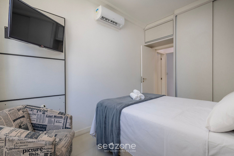 Room 2, Apt w/ BBQ Only 90m From the Beach Cmf0501, Itapema