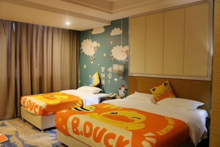 Bedroom 3, Golden Phoenix Hotel Luohe, Chuzhou
