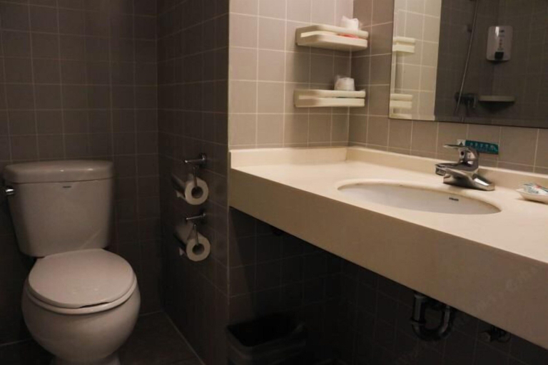 Bathroom 3, Jinjiang inn (Shanghai Chedun Film Shooting Base), Shanghai