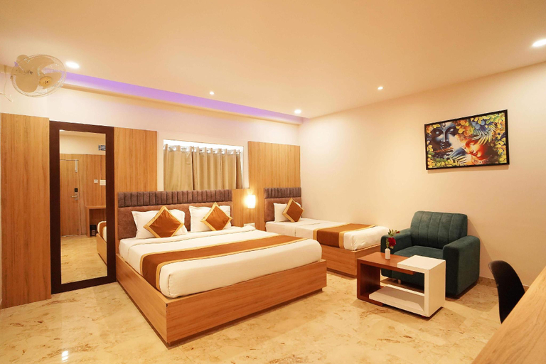 Bedroom 3, Hotel Ekta International, Deoghar