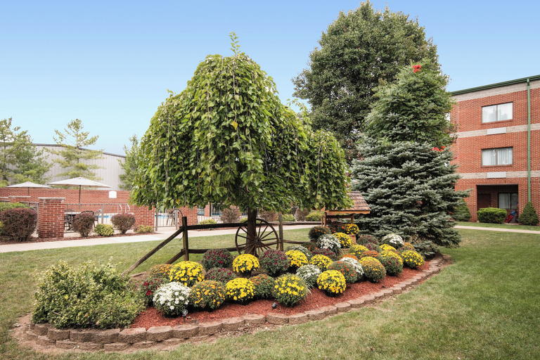 Property grounds, River Bluff Hotel & Conference Center, Wood